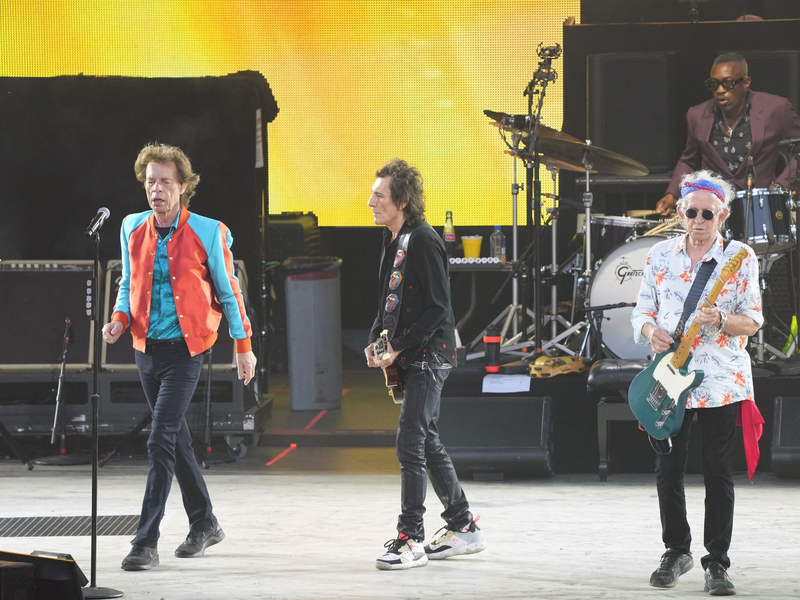 Die Stones kehren später öfter zurück - hier 2022. (Archivbild) - Foto: Soeren Stache/dpa