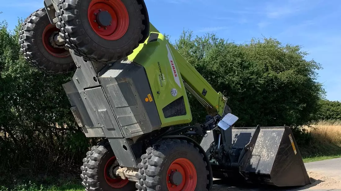 POL-PIWFB: Diebstahl eines Radladers in Waldfischbach-Burgalben an der K25 - Bild: presseportal.de