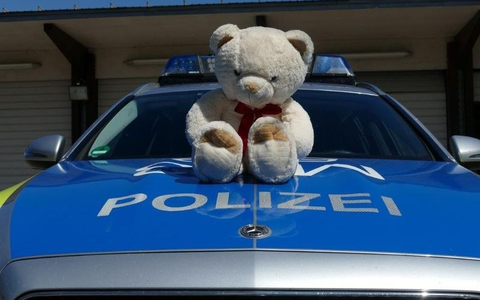 BPOL-HB: Von hohem emotionalem Wert - Bundespolizisten stellen Teddybär sicher - Foto: presseportal.de