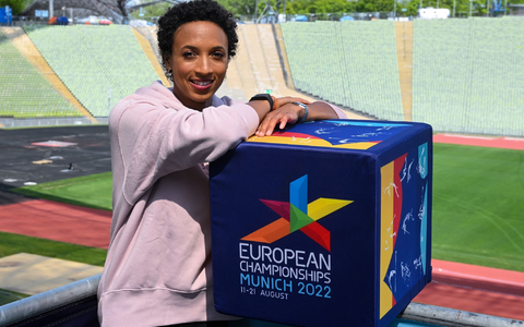 Malaika Mihambo in Aktion. - Foto: Sven Hoppe/dpa