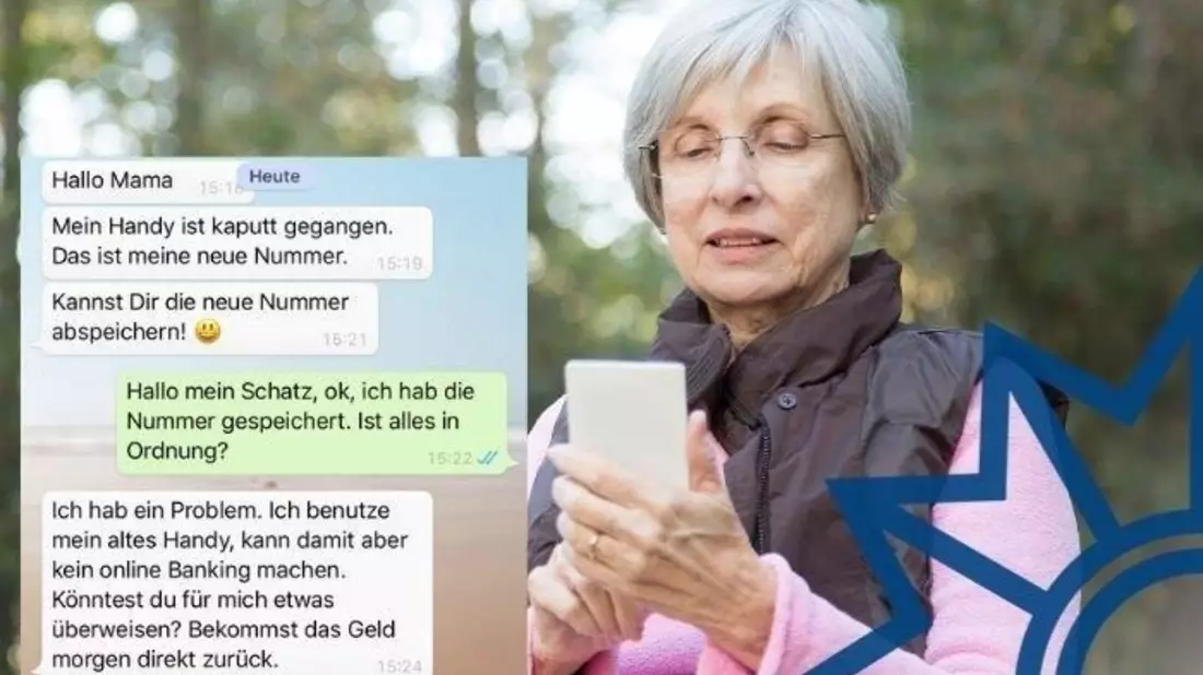 POL-DA: Mörfelden-Walldorf: Hallo Mama und Papa... WhatsApp-Betrug erleichtert 75 Jahre alten Mann um mehr als 4000 Euro - Bild: presseportal.de