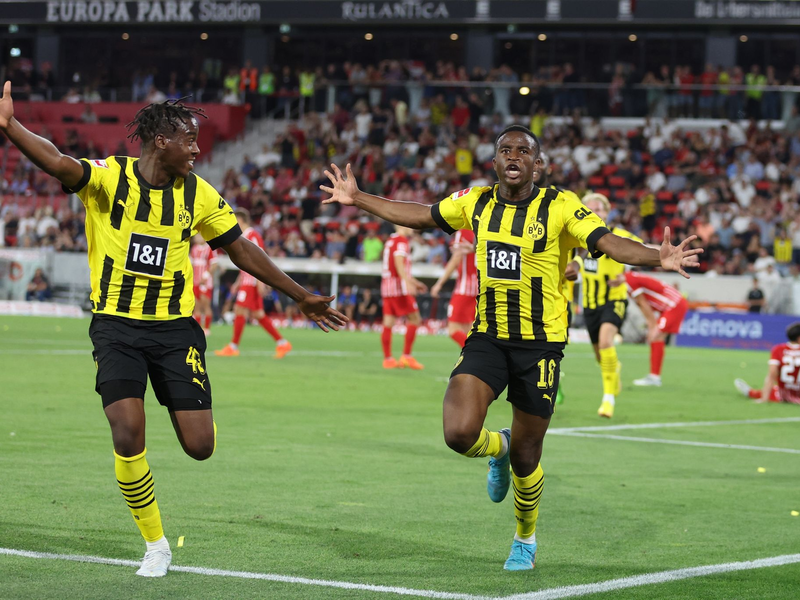 Hat den BVB auf Kurs gebracht: Karim Adeyemi - Foto: Tom Weller/dpa