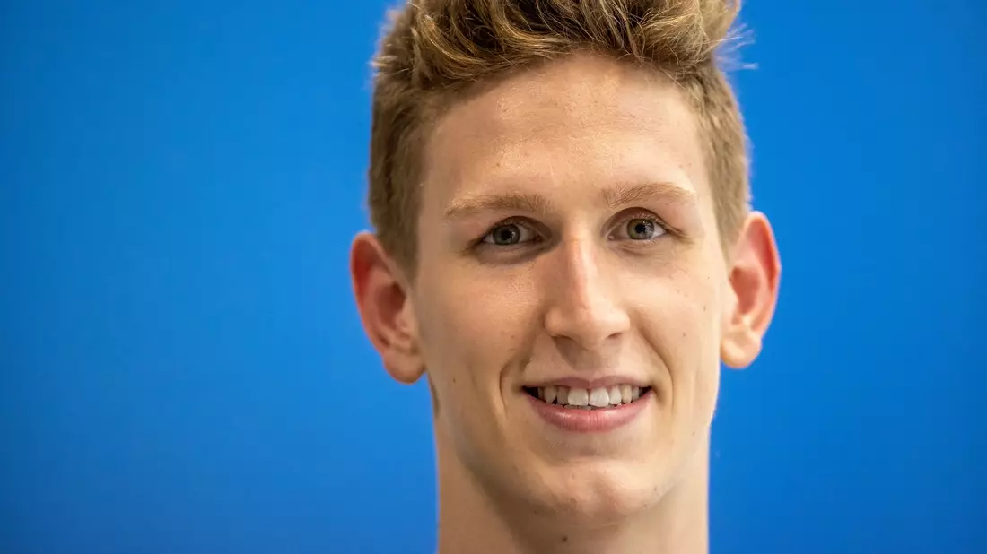 Steht bei der Schwimm-WM über 200 Meter Brust im Halbfinale: Lukas Märtens. - Bild: Andreas Gora/dpa