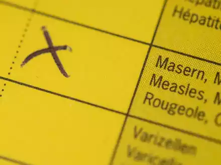 Seit der Einführung der Masernimpfpflicht 2019 ist die Impfquote dem RKI zufolge gestiegen (Archivbild).  - Foto: Marius Becker/dpa