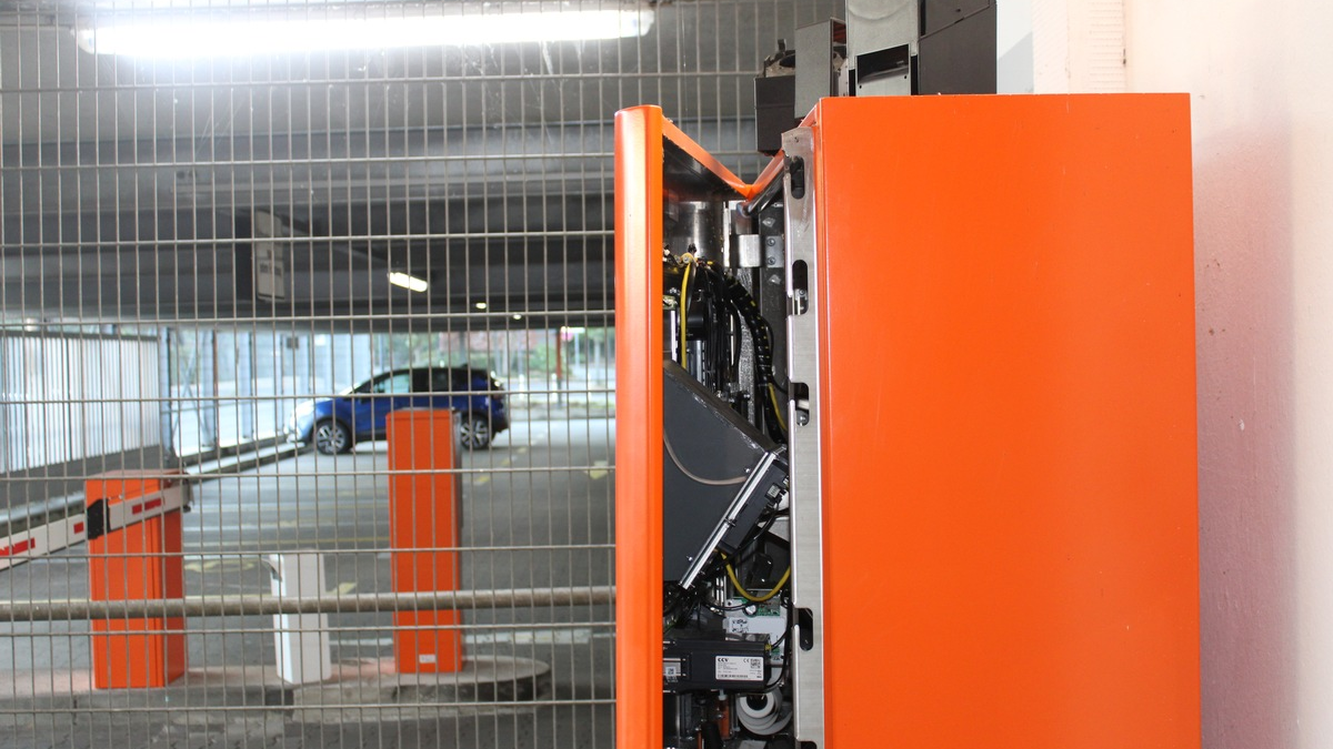 POL-ME: Parkscheinautomat in Parkhaus aufgebrochen - 2603119 - Foto: presseportal.de