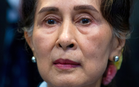 Aung San Suu Kyi war einst das Idol einer ganzen Generation. (Archivbild) - Foto: Peter Dejong/AP/dpa