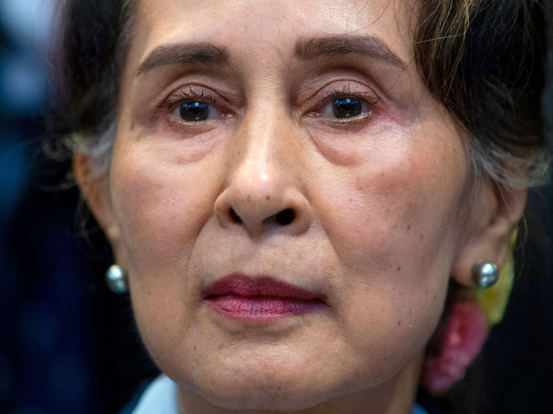 Aung San Suu Kyi war einst das Idol einer ganzen Generation. (Archivbild) - Foto: Peter Dejong/AP/dpa