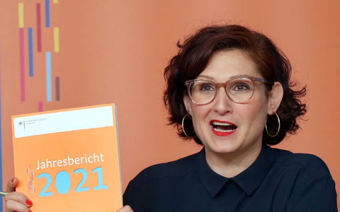 Palästinenserpräsident Mahmoud Abbas bei einer Pressekonferenz mit Bundeskanzler Olaf Scholz am 16. August 2022. - Foto: Wolfgang Kumm/dpa
