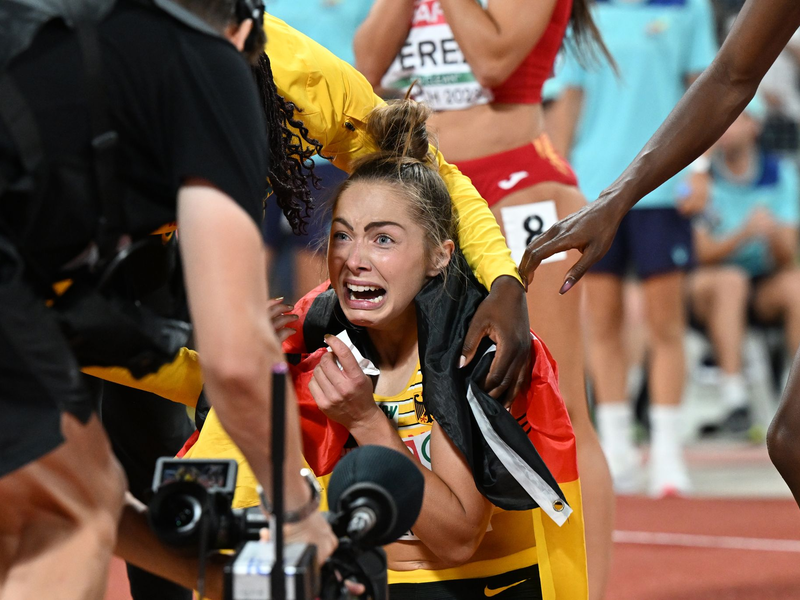 Verteidigt ihre beiden EM-Titel in Rom: Sprinterin Gina Lückenkemper. - Foto: Sven Hoppe/dpa