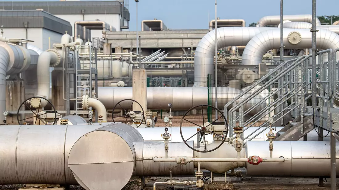 Die Vorgaben für Gasspeicher sollen gesenkt werden (Archivbild) - Bild: Sina Schuldt/dpa