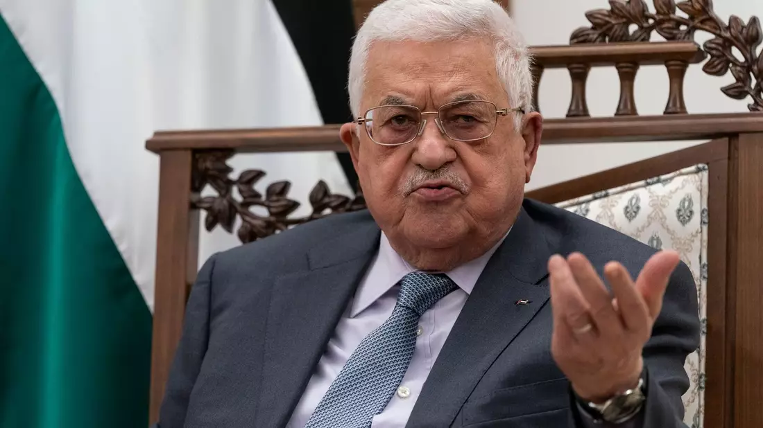 Mahmud Abbas, Präsident der Palästinensischen Autonomiegebiete, kündigte seinen Besuch in Moskau an. - Bild: Alex Brandon/Pool AP/dpa