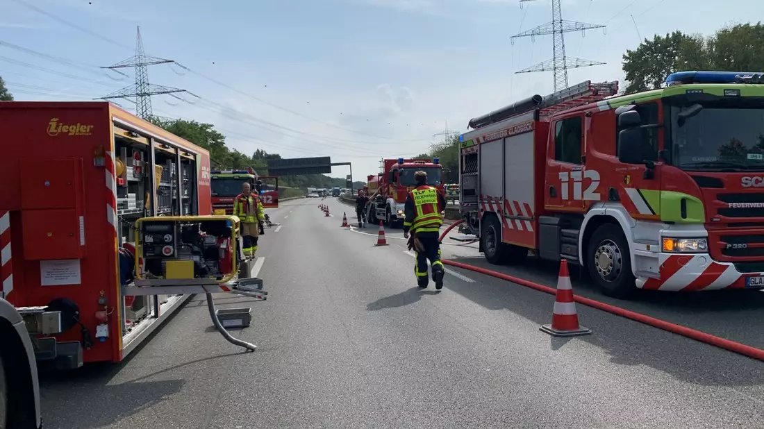 FW-EN: Verkehrsunfall auf BAB1 - Bild: presseportal.de