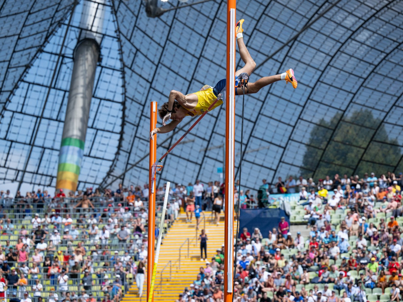 Beim ersten Diamond-League-Meeting im Olympia-Jahr sorgte Stabhochsprung-Star Armand Duplantis gleich für einen Rekord. - Foto: Sven Hoppe/dpa