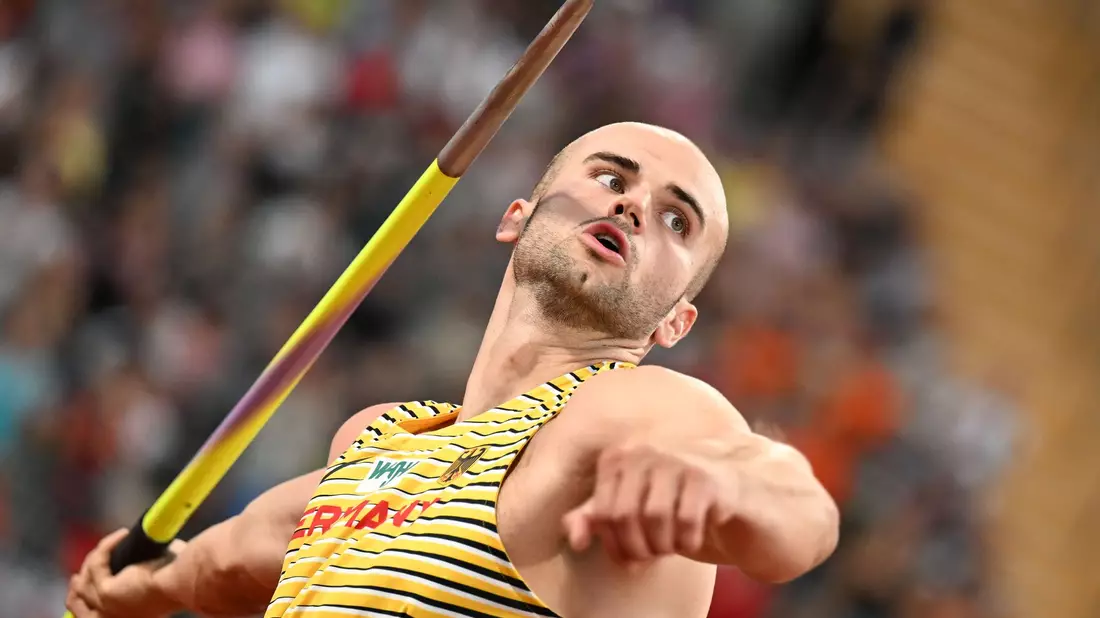 Deutsche Hoffnung bei der Leichtathletik-Team-EM: Speerwerfer Julian Weber. - Bild: Sven Hoppe/dpa