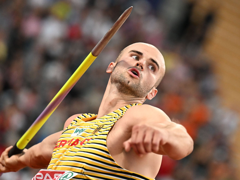 Speerwerfer Julian Weber hofft auf eine EM-Medaille in Rom. - Foto: Sven Hoppe/dpa