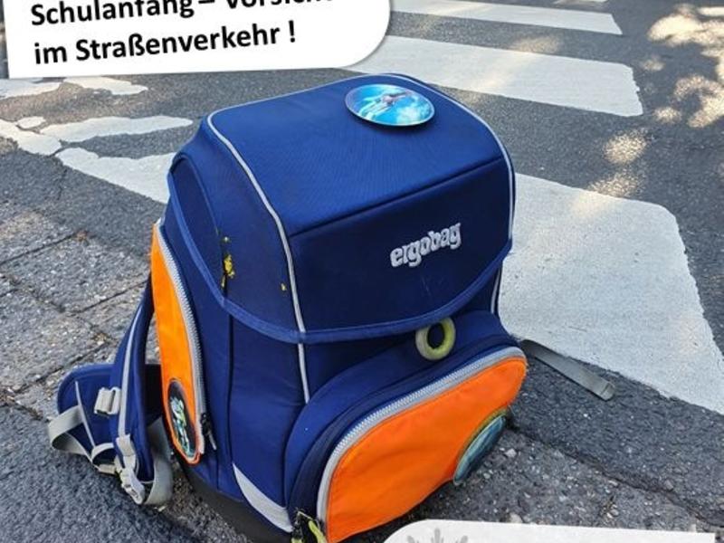 POL-PDLU: Speyer- Schulanfang 2024: Sicherer Schulweg auch für die Kleinsten - Foto: presseportal.de