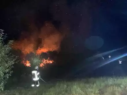 POL-PDLD: Scheunenbrand - Ermittlungen zur Brandursache laufen - Foto: presseportal.de