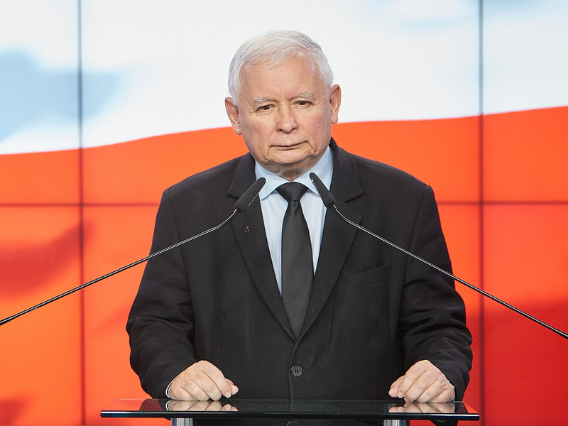 Jaroslaw Kaczynski ist der Vorsitzende der PiS-Partei. - Foto: Hubert Mathis/ZUMA Wire/dpa