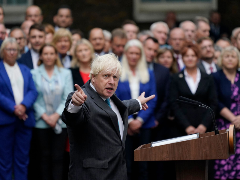Die Aufarbeitung der Rolle von Ex-Premierminister Boris Johnson in der «Partygate»-Affäre geht weiter. - Foto: Alberto Pezzali/AP/dpa