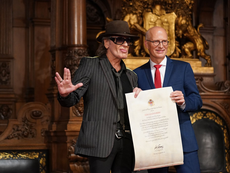Udo Lindenbergs Höhenflug geht immer weiter. - Foto: Marcus Brandt/dpa