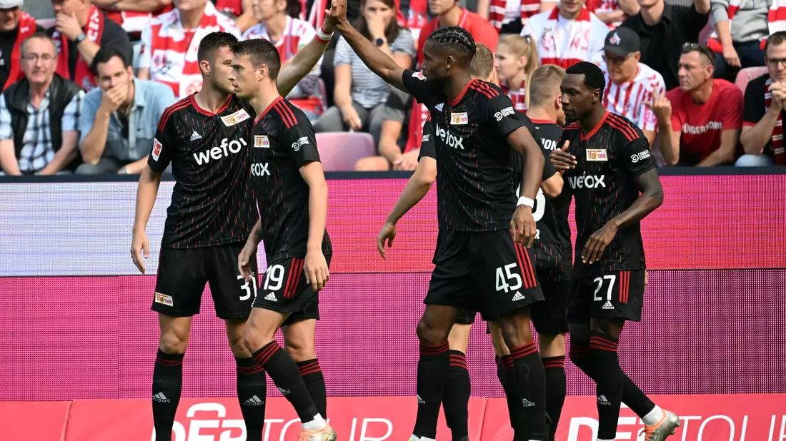Wahnsinn im Abstiegskampf: Der 1. FC Köln drehte die Partie gegen Union Berlin und gewann 3:2. - Bild: Federico Gambarini/dpa