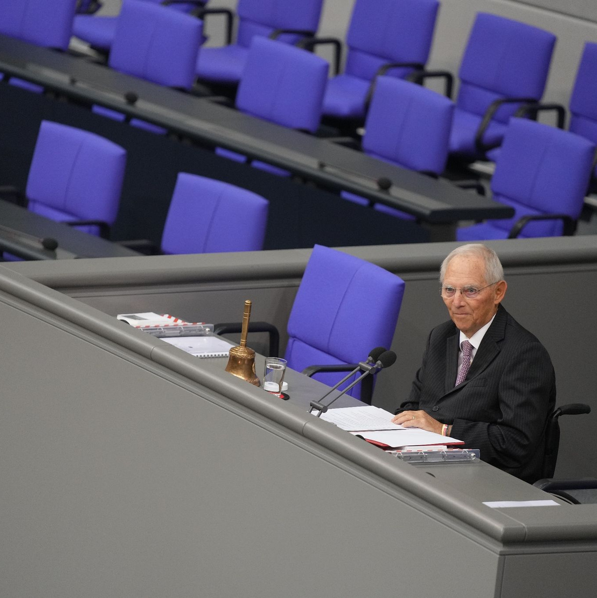 Der damalige Bundesfinanzminister Wolfgang Schäuble (CDU) im Jahr 2017. - Foto: Kay Nietfeld/dpa