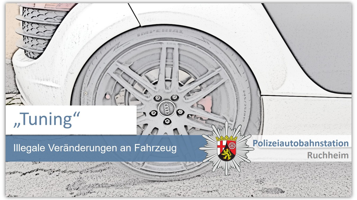 POL-PDNW: An-/Abfahrtskontrollen zu dem Tuning Event 