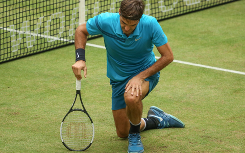 Hat eine besondere Beziehung zu Halle: Roger Federer. - Foto: Friso Gentsch/dpa