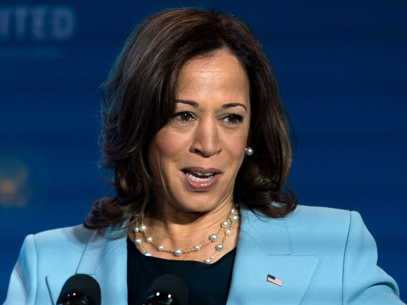 Die demokratische Präsidentschaftskandidatin und US-Vizepräsidentin Kamala Harris verspricht ihren Wählerinnen und Wählern einen neuen Weg in die Zukunft («A new way forward»). (Archivbild) - Foto: Jacquelyn Martin/AP/dpa