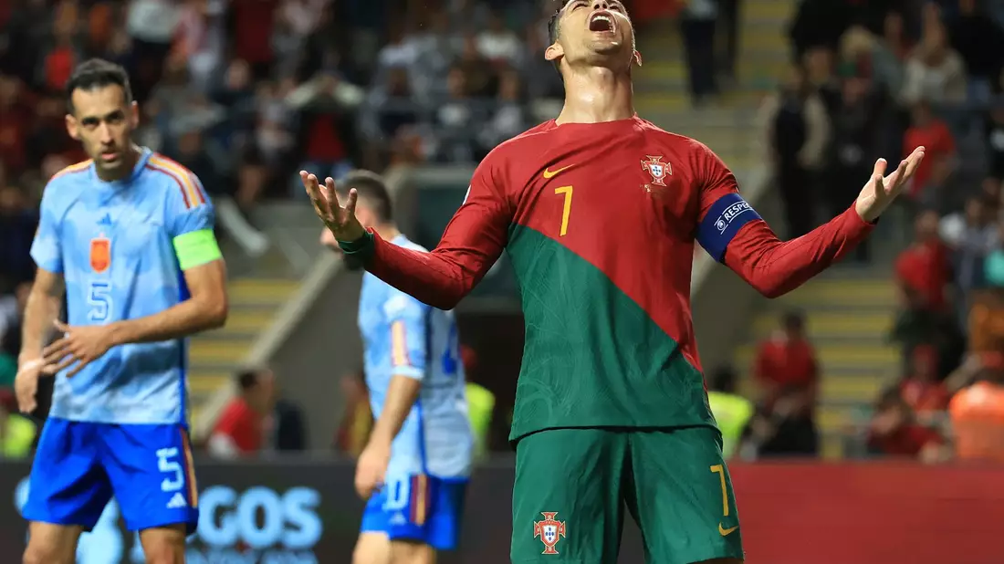Führte Portugal zur EM: Cristiano Ronaldo. - Bild: Luis Vieira/AP/dpa