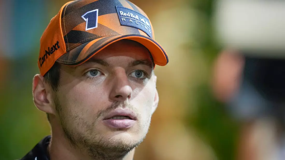 Max Verstappen in Aktion. - Bild: Vincent Thian/AP/dpa