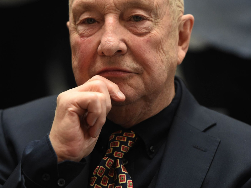 Der Künstler Georg Baselitz im Sommer 2023. (Archivfoto)  - Foto: Felix Hörhager/dpa