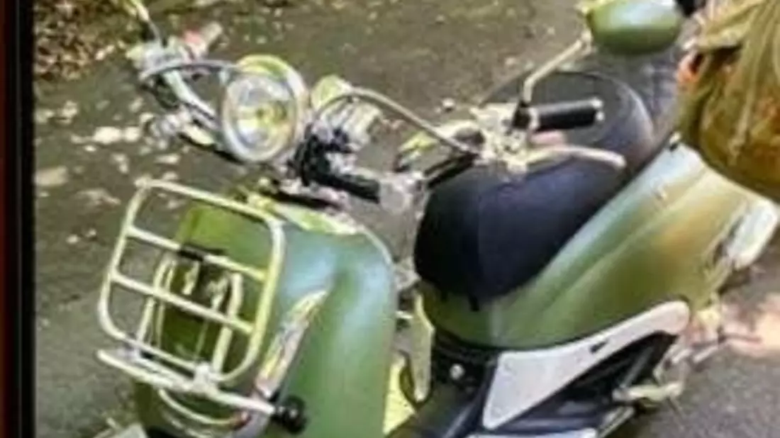 POL-BS: Eigentümer gesucht - Beschädigter Motorroller - Bild: presseportal.de