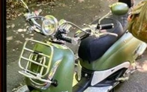 POL-BS: Eigentümer gesucht - Beschädigter Motorroller - Foto: presseportal.de