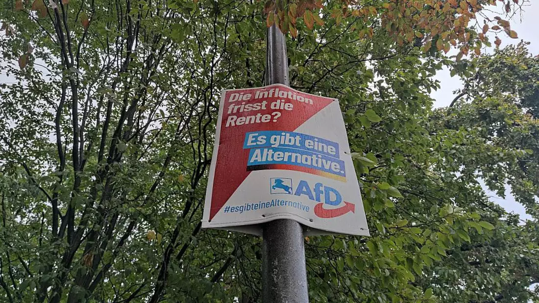 AfD-Wahlplakat zur Landtagswahl Niedersachsen 2022 - Bild: ?ber dts Nachrichtenagentur