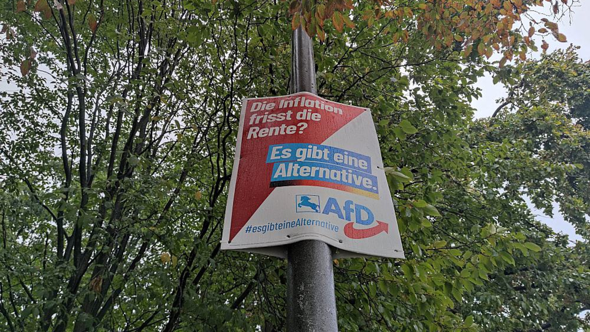 AfD-Wahlplakat zur Landtagswahl Niedersachsen 2022 - Foto: ?ber dts Nachrichtenagentur