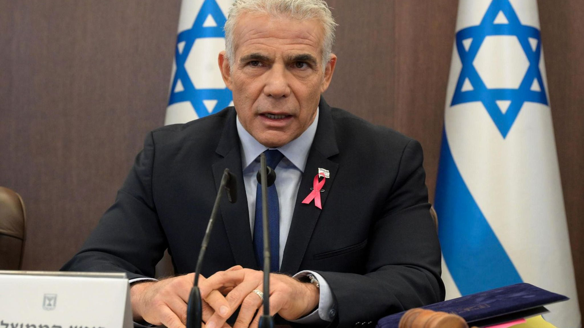 Jair Lapid, Oppositionsführer in Israel. - Foto: Amos Ben-Gershom/GPO/dpa