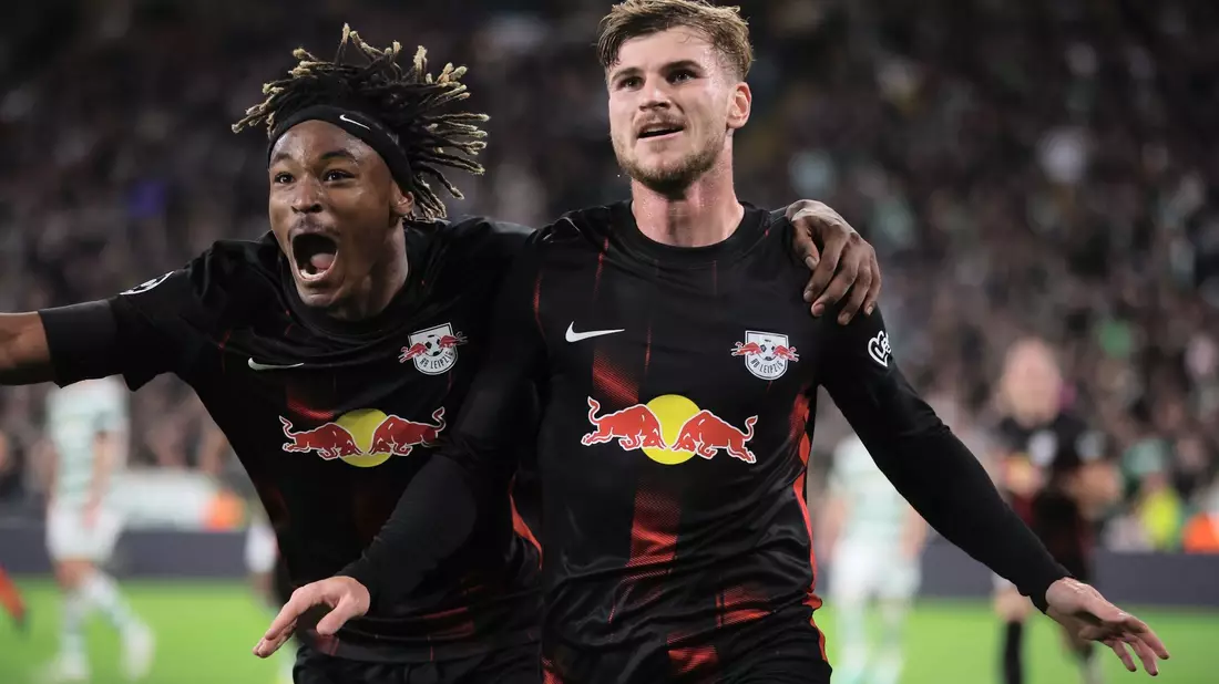RB Leipzig setzte sich knapp bei Roter Stern Belgrad durch. - Bild: Jan Woitas/dpa