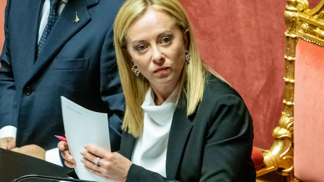 Giorgia Meloni ist Spitzenkandidatin der rechten Partei Fratelli d'Italia. - Bild: Mauro Scrobogna/LaPresse via ZUMA Press/dpa