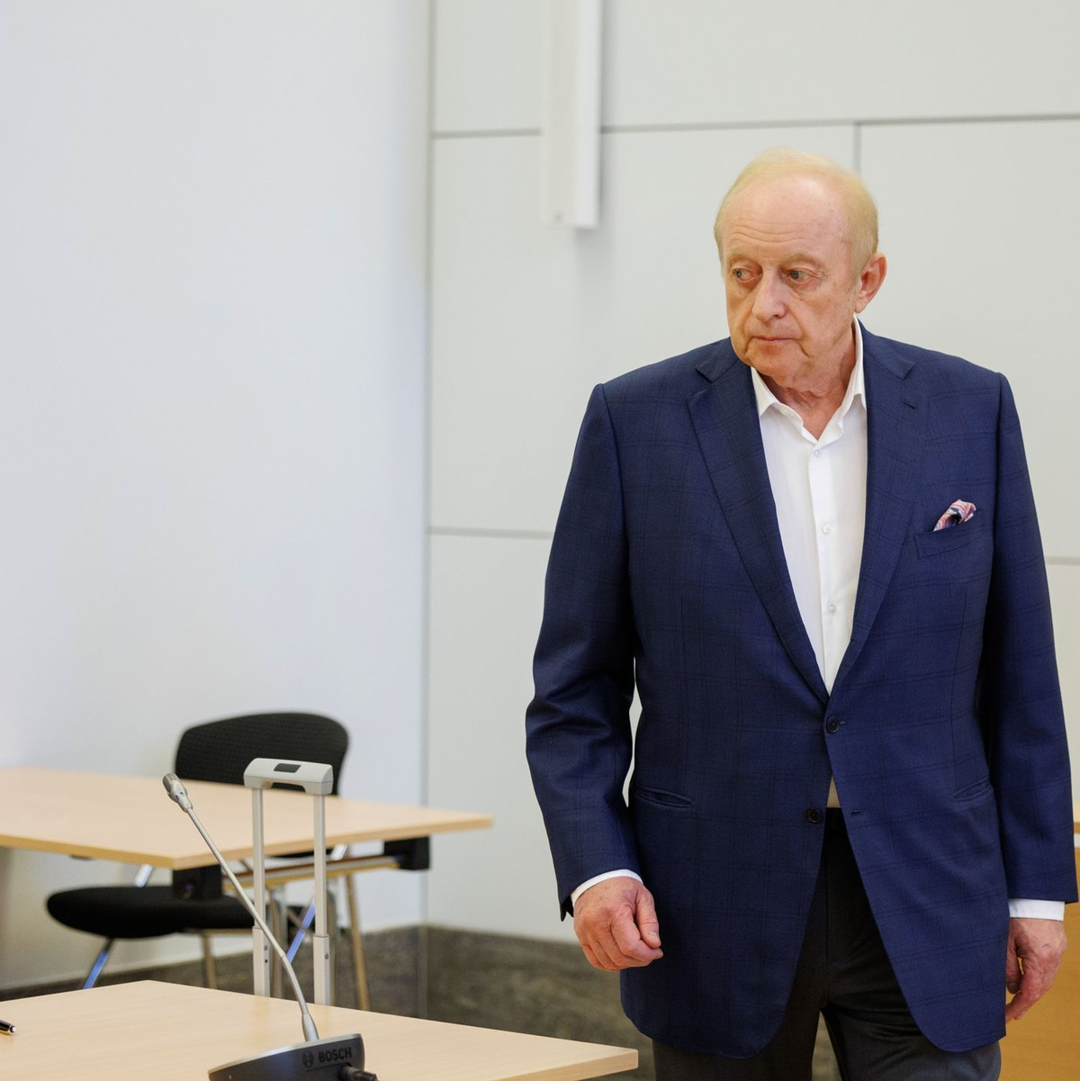 Schuhbeck vor seinem Urteil 2022 - Foto: Matthias Balk/dpa