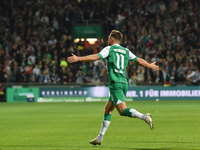 Traf wieder für den BVB: Jadon Sancho (r). - Foto: Carmen Jaspersen/dpa