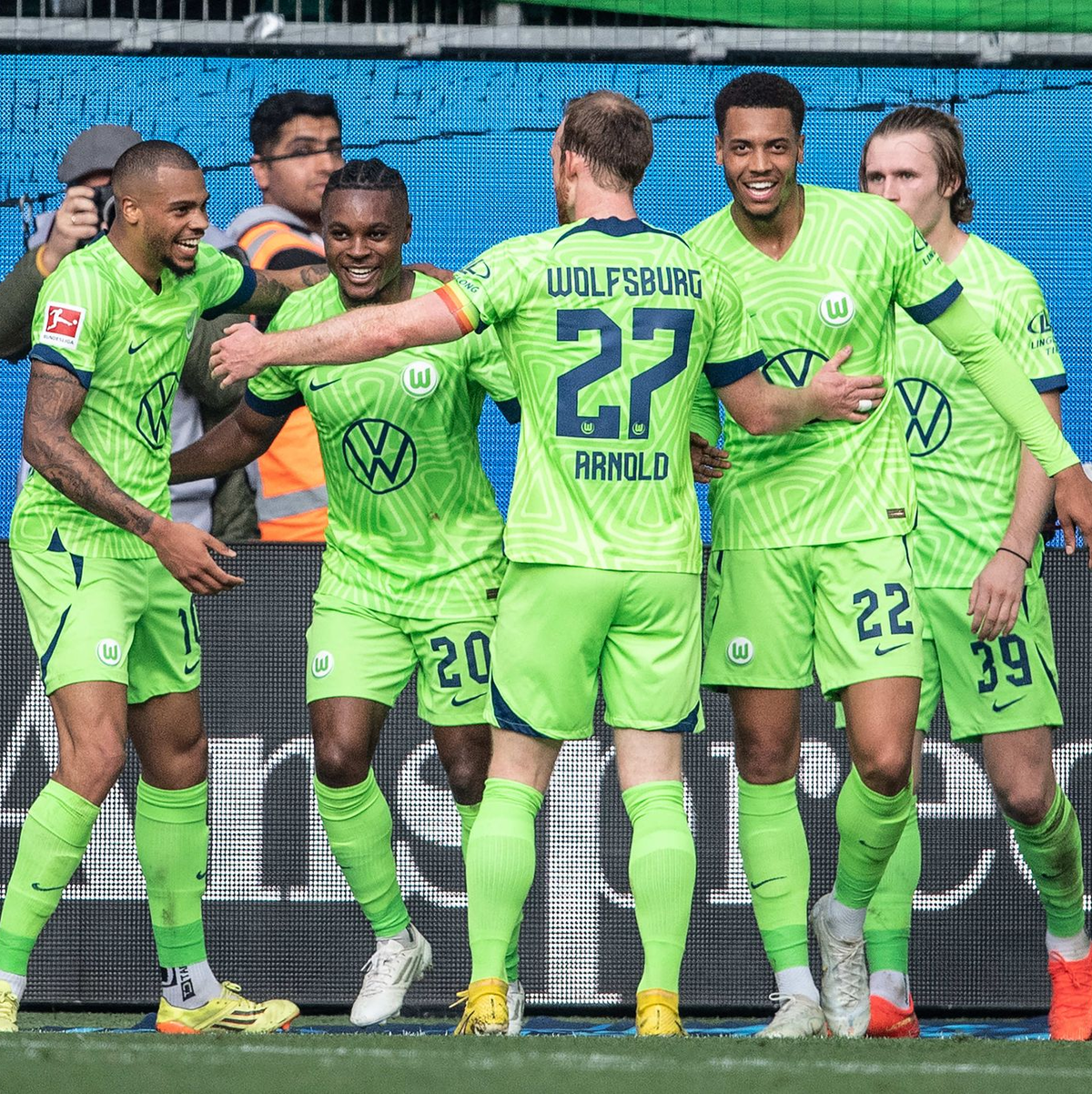 Der VfL Wolfsburg gewann daheim gegen RR Leipzig. - Foto: Swen Pförtner/dpa