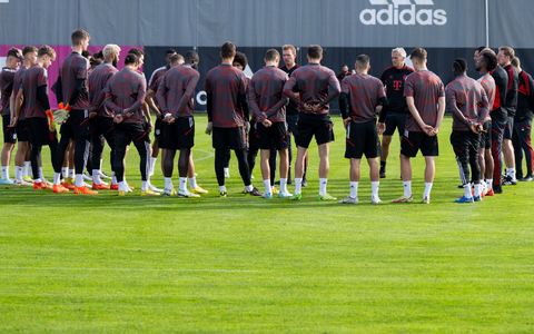 Torwart Manuel Neuer beim Abschlusstraining des FC Bayern auf dem Trainingsgelände an der Säbener Straße. - Foto: Sven Hoppe/dpa