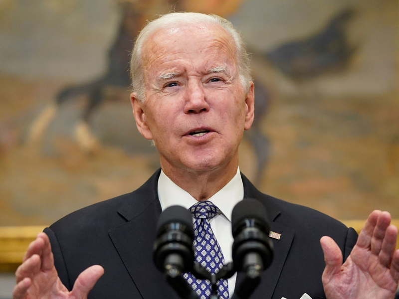 US-Präsident Biden verzichtet auf Kandidatur und schlägt Kamala Harris vor. - Foto: Alex Brandon/AP/dpa