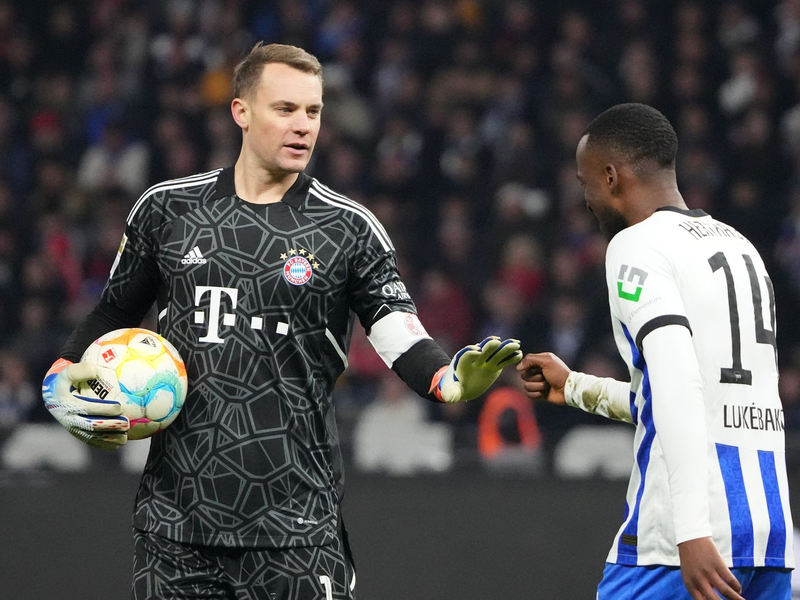 Torhüter Manuel Neuer arbeitet an seinem Comeback beim FC Bayern. - Foto: Soeren Stache/dpa