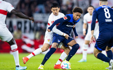 Belgien und die Ukraine lieferten sich eine umkämpfte Partie in Stuttgart. - Foto: Tom Weller/dpa