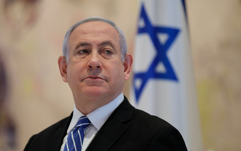 Benjamin Netanjahus Popularität brach in Israel nach dem beispiellosen Überfall ein. - Foto: Abir Sultan/Pool EPA/AP/dpa