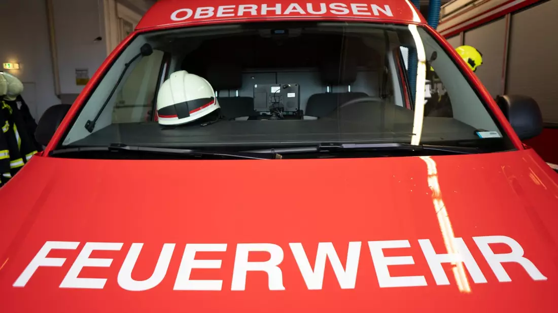 FW-OB: Vergleichsweise ruhige Silvesternacht für die Feuerwehr Oberhausen - Bild: presseportal.de