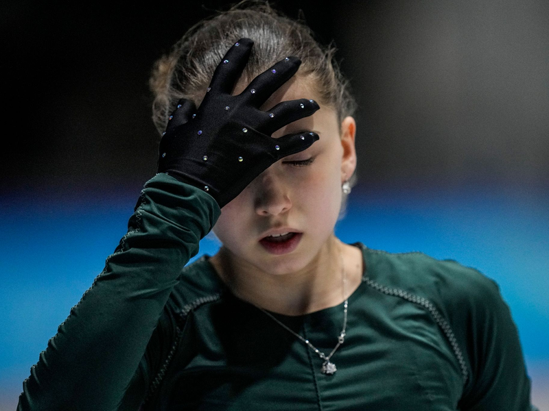 Der Dopingfall Kamila Walijewa beschäftigte seit zwei Jahren die Sportgerichte. - Foto: Bernat Armangue/AP/dpa