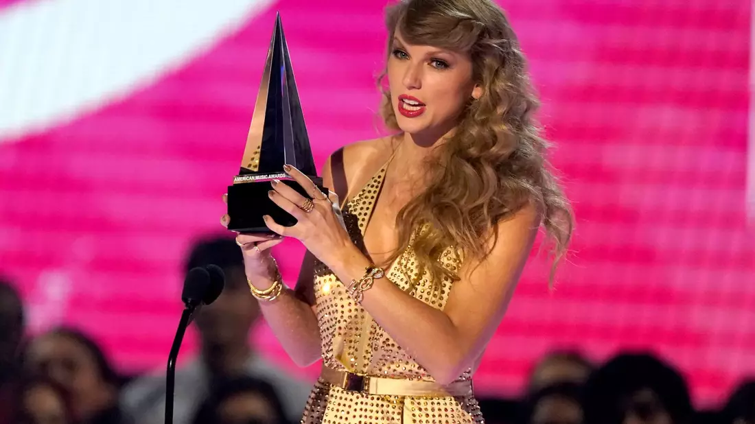 Taylor Swift ist eine der großen Gewinnerinnen bei den Billboard Awards. - Bild: Chris Pizzello/Invision/AP/dpa